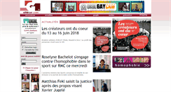 Desktop Screenshot of gayannonces.com